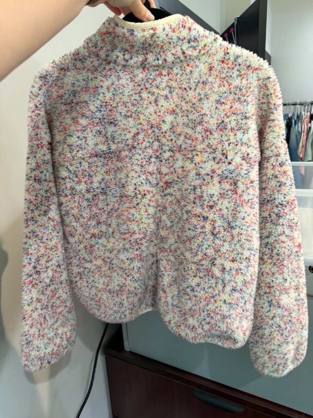 OFFLINE BY AERIE Sherpa Speckled Jacket NWOT SIZE XS - Picture 12 of 12